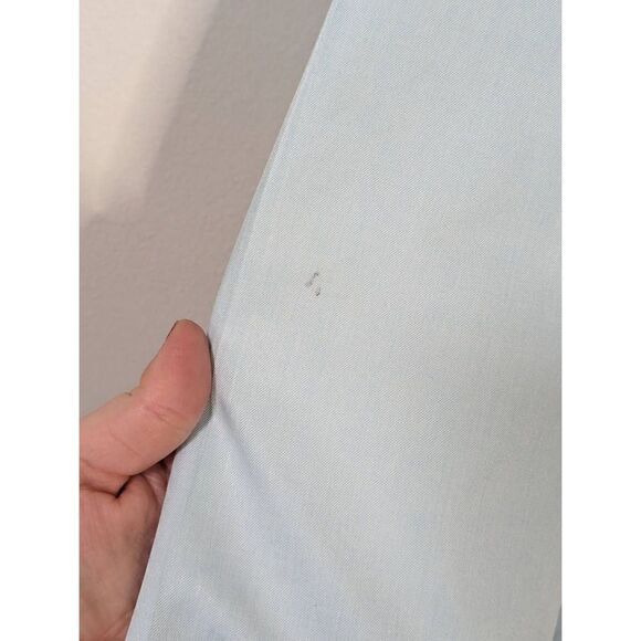 Nike Men's Quarter-Zip Wind Breaker Light Blue Oversized Hooded Jacket - Size M - Picture 10 of 11